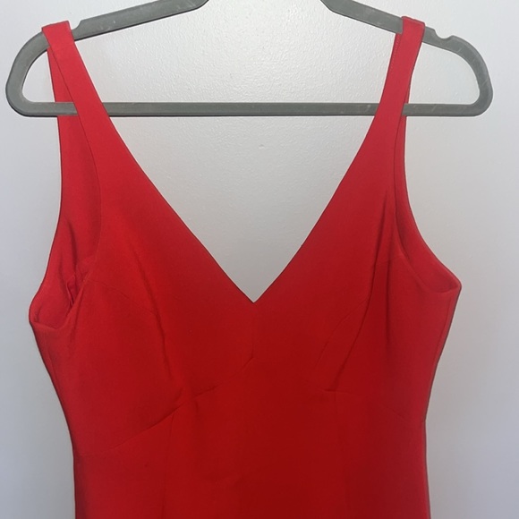 Beautiful, worn once, red midi dress perfect for a formal affair!! - Picture 2 of 3